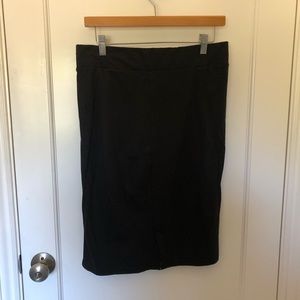 Toad&Co Black Middleton Skirt (Eco-Fabric)